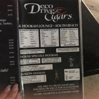 Foto diambil di Deco Drive Cigars and Hookah Lounge oleh Jojo pada 7/24/2017