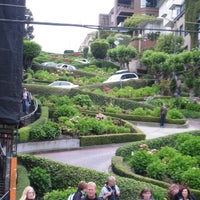 Photo taken at Lombard Street by Desiree on 4/19/2015