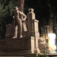 Photo taken at Piazza Giuseppe Gioacchino Belli by Wolfgang U. on 4/12/2019