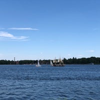 Photo taken at Großer Wannsee by Wolfgang U. on 7/15/2023