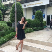 Photo taken at Khlong Tan Police Station by Nuttaporn S. on 4/11/2014