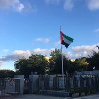Photo taken at Embassy of the United Arab Emirates by Saif A. on 10/4/2016
