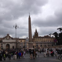 Photo taken at Piazza del Popolo by Jérôme T. on 4/27/2013
