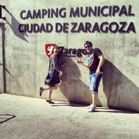 9/13/2013 tarihinde Paula R.ziyaretçi tarafından Camping Ciudad de Zaragoza'de çekilen fotoğraf