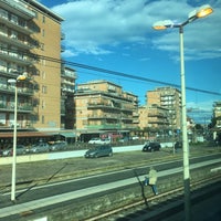 Photo taken at Stazione Ladispoli - Cerveteri by Carleton on 4/25/2016