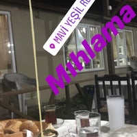 Photo taken at Mavi Yeşil Balık Restaurant by mehmet 3. on 8/24/2019