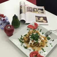 Photo taken at Fesleğen Cafe by Hikmet U. on 7/15/2016