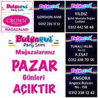 Photo taken at Balonevi Yıldız &amp;amp; Crown by Crown Balonevi Party Store T. on 1/13/2018