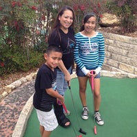 Photo taken at Embassy Miniature Golf by Roger L. on 2/22/2014