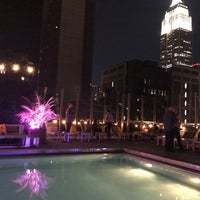 Photo taken at Gansevoort Park Rooftop by Chandni P. on 4/22/2018
