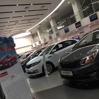 Photo taken at Kia Motors by Юрий on 12/14/2016