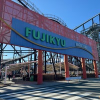 Photo taken at Fuji-Q Highland by Yusei W. on 1/27/2024