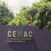 Photo taken at C.E.M.A.C Colegio Montessori by Mónica G. on 8/5/2017