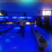 Photo taken at Acton Bowladrome &amp;amp; Arcade by pappas on 1/25/2013