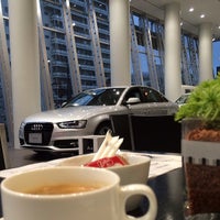 Photo taken at AUDI 池袋 by Jun O. on 3/2/2014