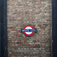 Photo taken at White City London Underground Station by Audunn J. on 4/18/2023