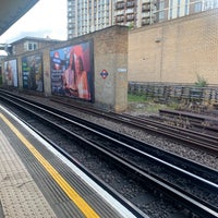 Photo taken at White City London Underground Station by Audunn J. on 6/8/2022