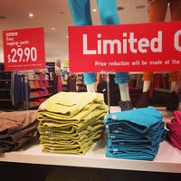Photo taken at UNIQLO by Vicky S. on 3/17/2013