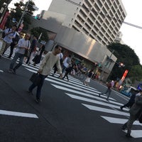 Photo taken at Hiroobashi Intersection by YAS T. on 10/2/2016