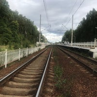 Photo taken at Ж/д станция «Университет» by Alexandr P. on 8/24/2019