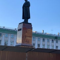 Photo taken at Памятник В.И. Ленину by Alexandr P. on 3/28/2021