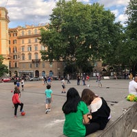 Photo taken at Piazza di San Cosimato by Giulio R. on 5/28/2020