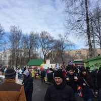 Photo taken at Городской Парк &amp;quot;Березовая Роща&amp;quot; by Марина Д. on 3/13/2016