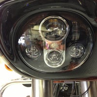 Photo taken at Harley-Davidson City by とねっち t. on 12/23/2012