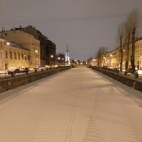 Photo taken at Kryukov Canal by Big K. on 3/13/2019