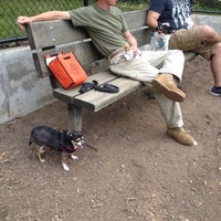 Photo taken at Cunningham Park Dog Run by MN R. on 7/30/2014