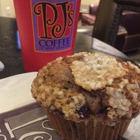 Photo taken at PJ&amp;#39;s Coffee Cafe by Lindsay H. on 3/23/2016