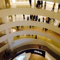 Photo taken at ZERO: Countdown to Tomorrow, 1950s–60s (Guggenheim Museum exhibit) by Maria ⚓ S. on 1/6/2015