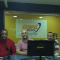 Photo taken at Gospel FM Rio by Laerte L. on 12/24/2012