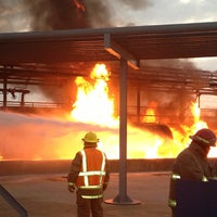 Photo taken at TEEX - Brayton Fire Training Field by Travis J. on 3/22/2013