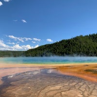Photo taken at Yellowstone National Park by のがしょ on 7/29/2023