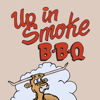 Das Foto wurde bei Up in Smoke BBQ von Up in Smoke BBQ am 7/1/2014 aufgenommen