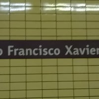 Photo taken at MetrôRio - Estação São Francisco Xavier by Paulo C. on 3/16/2016