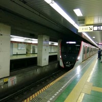 Photo taken at 東日本橋駅 2番線ホーム by mona c. on 7/1/2020