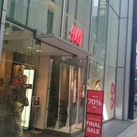Photo taken at H&amp;amp;M GINZA by mona c. on 8/1/2016