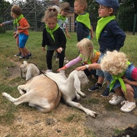 Photo taken at Kinderboerderij De 7 Torentjes by Marloes d. on 7/12/2019