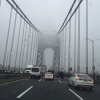 Photo taken at George Washington Bridge by Marna B. on 12/23/2015