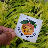 Photo taken at Voting @ Atlanta-Fulton Public Library - Buckhead Branch by Gaetane G. on 10/29/2020