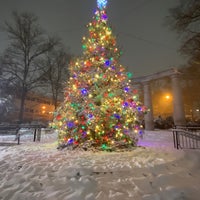 Photo taken at Athens Square Park by Gail A. on 12/17/2020