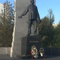 Photo taken at Памятник поэту-герою Мусе Джалилю by Gennadii P. on 9/16/2015