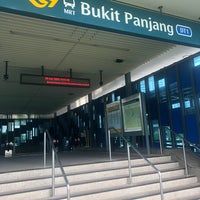 Photo taken at Bukit Panjang MRT/LRT Interchange (DT1/BP6) by Daisuke S. on 4/26/2020