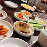 Photo taken at 2D1N Soju Bang Korean Restaurant by Daisuke S. on 3/9/2014