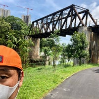Photo taken at Old Jurong Line Railway Bridge by Daisuke S. on 5/18/2020
