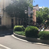 Photo taken at Barrio de Salamanca by Richard B. on 5/6/2017