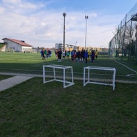 Photo taken at Futbalove Ihrisko Dunajska Luzna by Jacko on 3/13/2024