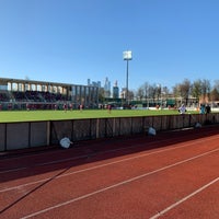 Photo taken at Спортивный городок «Лужники» by Dmitry B. on 5/10/2021